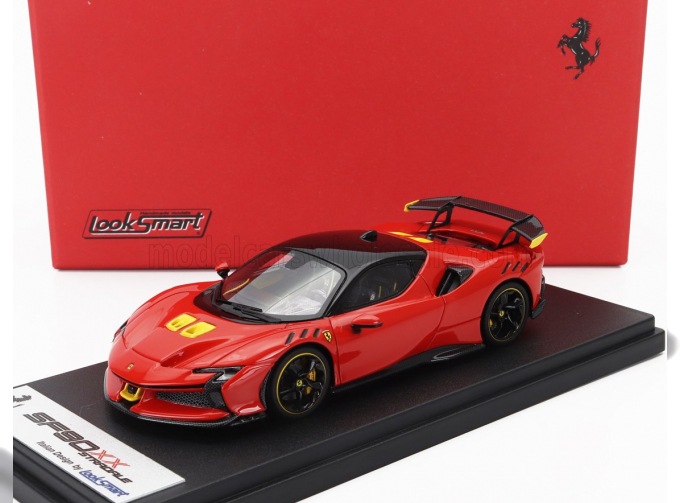 FERRARI Sf90 Xx Stradale (2024), Rosso Scuderia - Red Yellow Black