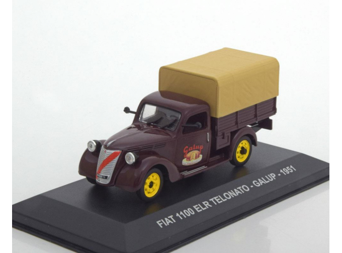 FIAT 1100 ELR Telenato Galup (1951), brown creme