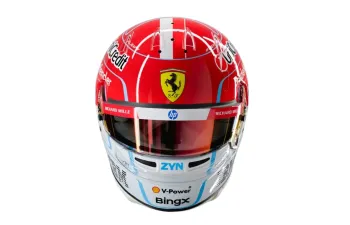 MINI HELMET Charles Leclerc Scuderia Ferrari HP 2026 Season, red