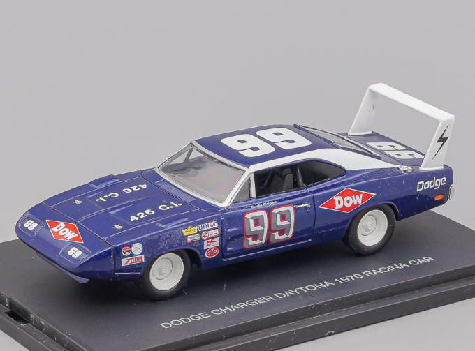 DODGE Charger Daytona (1970) Racing Car, blue / white