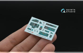 3D Декаль интерьера кабины МиГ-25ПД (ICM) (с 3D-печатными деталями)