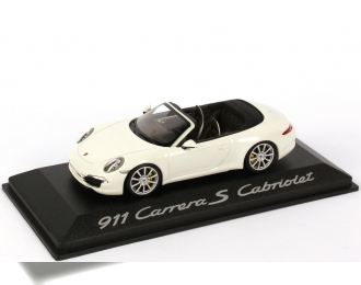 PORSCHE 911 Carrera S Cabriolet (991) 2011 white