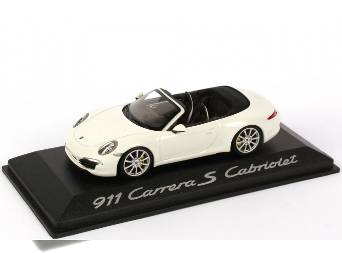 PORSCHE 911 Carrera S Cabriolet (991) 2011 white