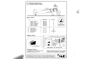 Набор дополнений Fw 190 A5/A7 - engine conversion set for TAM