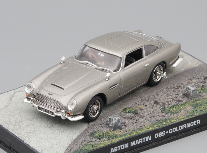 ASTON MARTIN DB5 James Bond: Goldfinger (1964), silver