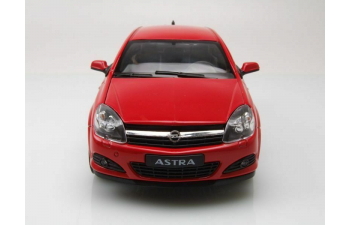 Opel Astra GTC 2005 (Astra H) красный