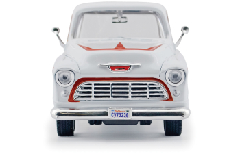 CHEVROLET 3100 Stepside *Kult Klassics* (1955), white/orange