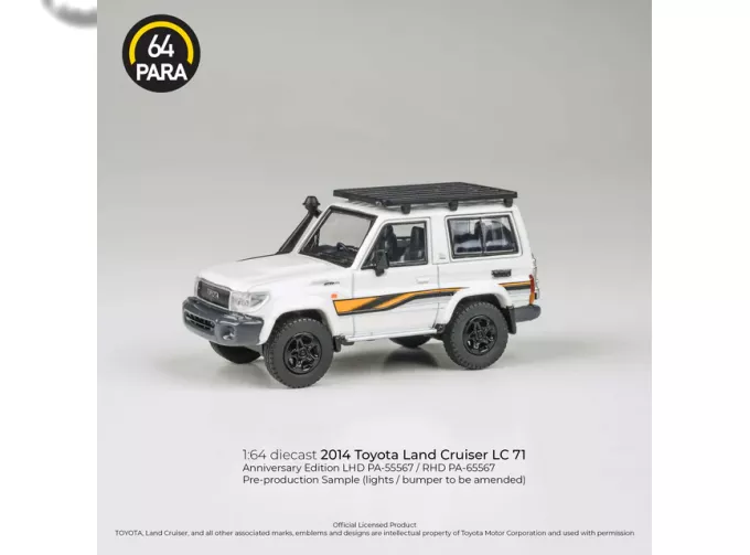 TOYOTA Land Cruiser Lc71 Lhd (2023), White