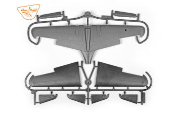 Сборная модель Самолет H-75N Hawk. Advanced kit.