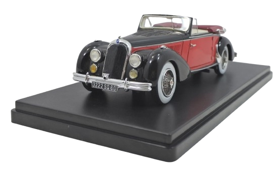 TALBOT Lago T26 Record Cabriolet (1950), red/black