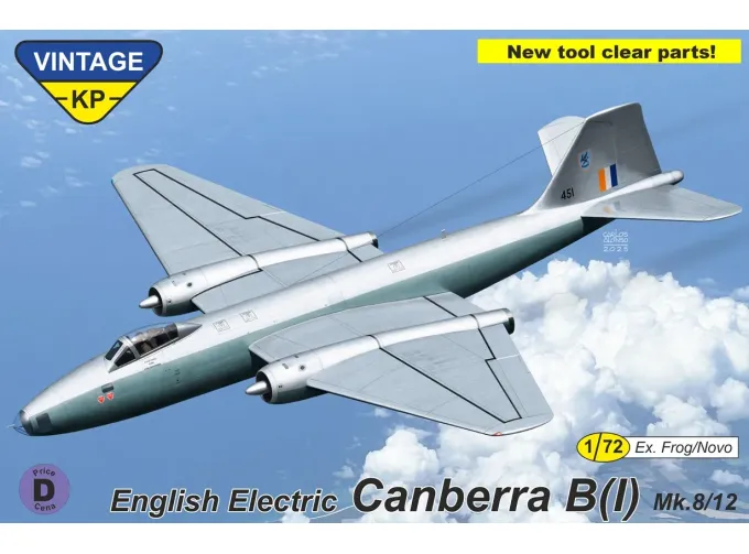 Сборная модель Canberra B(I) Mk.8 (VINTAGE KP)