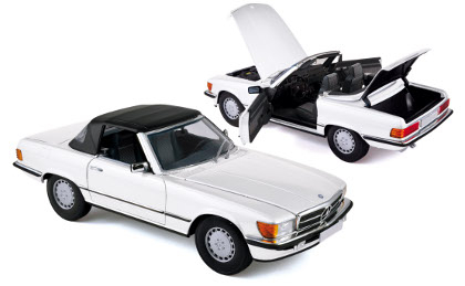 MERCEDES-BENZ 300SL (R107) 1986 White