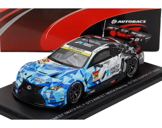 LEXUS Rc F Gt3 Team Anest Iwata Racing №26 Gt300 Class Super Gt (2025) Igor Fraga - Hironobu Yasuda, Blue White Black