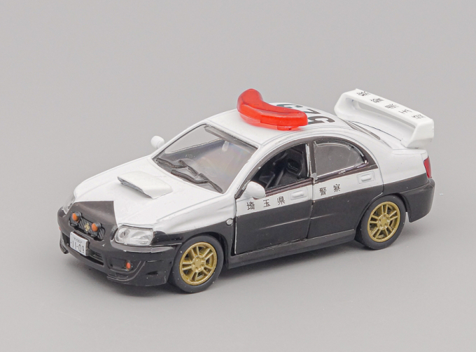 SUBARU Impreza WRX STI Japanese Police, white / black