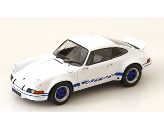 PORSCHE 911 Carrera RSR Coupe (1973), white blue