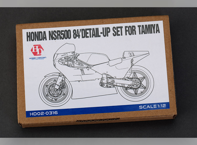 Набор для доработки Honda NSR500 '84 Detail-UP Set для моделей T （PE+Metal parts+Resin）