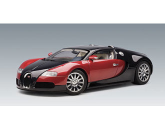 BUGATTI EB 16.4 Veyron Production Car, red / black