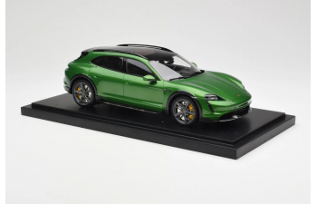 PORSCHE Taycan Turbo S Cross Turismo (2021), Mamba Green Metallic