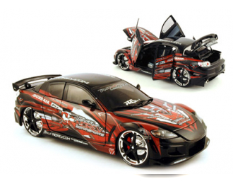 MAZDA RX8 Team Norev, red