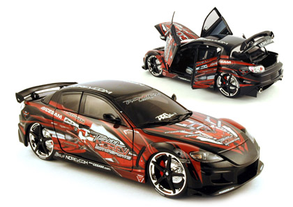MAZDA RX8 Team Norev, red