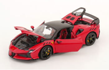 FERRARI Sf90 Xx Stradale (2024), Rosso Corsa - Red Black