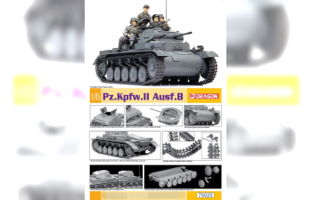 Сборная модель Танк Pz.Kpfw.II Ausf.B