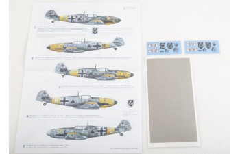 Маска окрасочная Bf-109 E-4 B (Schl)/LG 2 (Operation Barbarossa)