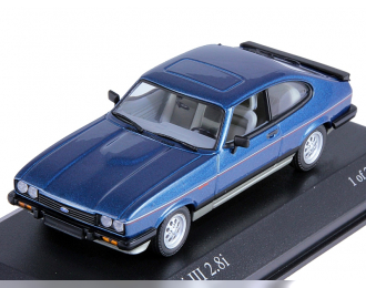 FORD Capri III (1982), blue / silver