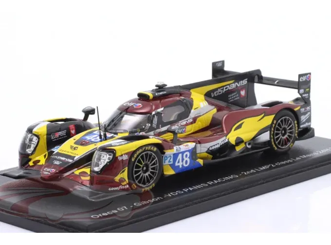ORECA 07 #48 2nd LMP2 class 24h LeMans 2025 Panis Racing Oliver Gray, Esteban Masson, Franck Perera (2025)