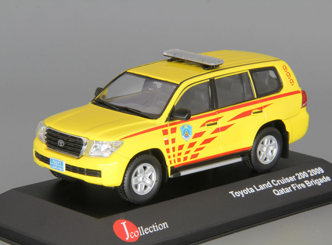 TOYOTA Land Cruiser 200 "Qatar Fire Brigade" (2011), yellow