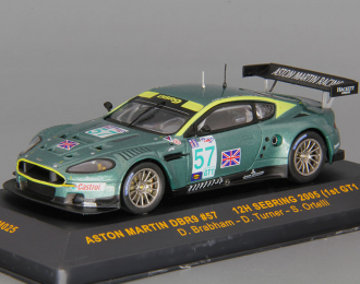 ASTON MARTIN DBR9 №57 12h Sebring (1st GT1 classe) (D.Brabham - S.Ortelli - D.Turner), green