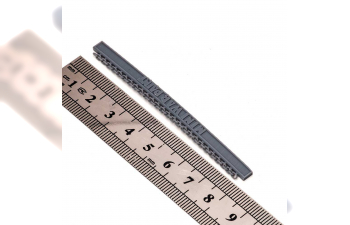 Цепь с овальным звеном 1.9х2.5мм, толщиной 0,5мм, размер L