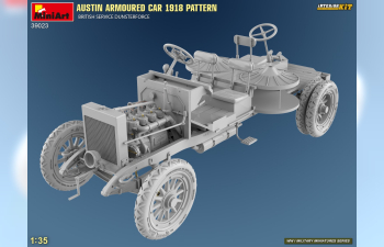 Сборная модель AUSTIN Armoured Car Pattern Military 1918