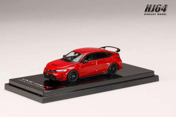 HONDA Civic Type R (FL5), Racing Black Package (2025), flame red