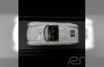 PORSCHE 550 Spyder (1955), white