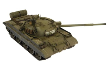 Сборная модель Советский основной боевой танк Т-62М