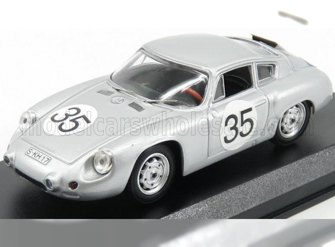 PORSCHE 356b Abarth №35 Winner Class Gt 1.6 24h Le Mans (1960) Linge - Walter, Silver