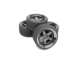 Набор дисков WORK ZISTANCE W5S 19 дюймов (с покрышками)