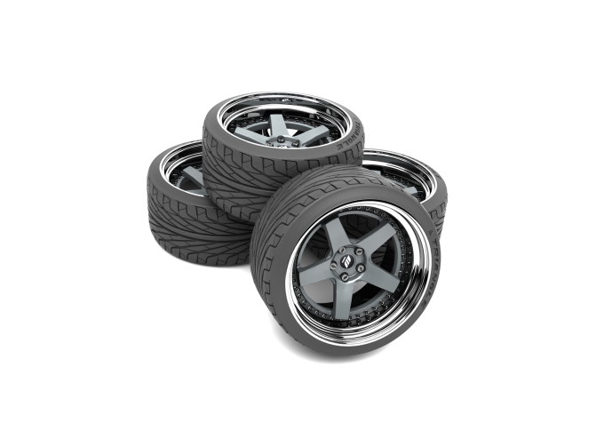 Набор дисков WORK ZISTANCE W5S 19 дюймов (с покрышками)