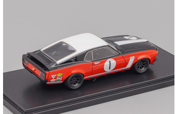 FORD Mustang Boss 302 Trans Am #1 Frank Gardner (1969), red / black / white