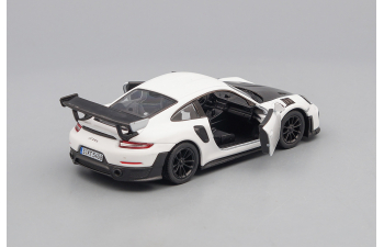 PORSCHE 911 GT2 RS, white / black