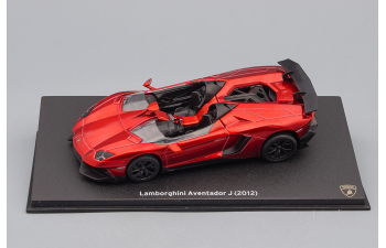 LAMBORGHINI Aventador J 2012 Red