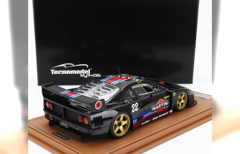 FERRARI F40 Lm Martini Racing N 22 Racing (1996) - Gold Wheels, Black