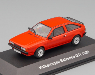 VOLKSWAGEN Scirocco GTI (1981), red