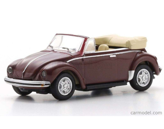 VOLKSWAGEN Beetle Maggiolino Cabriolet Open (1965), brown