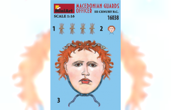 Сборная модель Macedonian Gaurds Officier