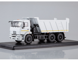 Камский грузовик 6520 самосвал (рестайлинг), белый