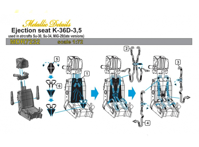 Катапультируемое кресло K-36D-3.5