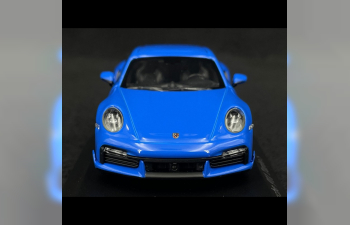 PORSCHE 911 (992) Turbo S Coupe Sport Design (2021), blue