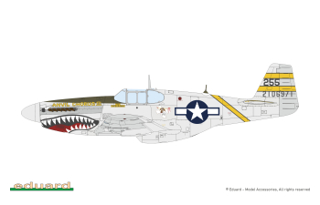 Сборная модель P-51B Mustang Birdcage Canopy Weekend edition
